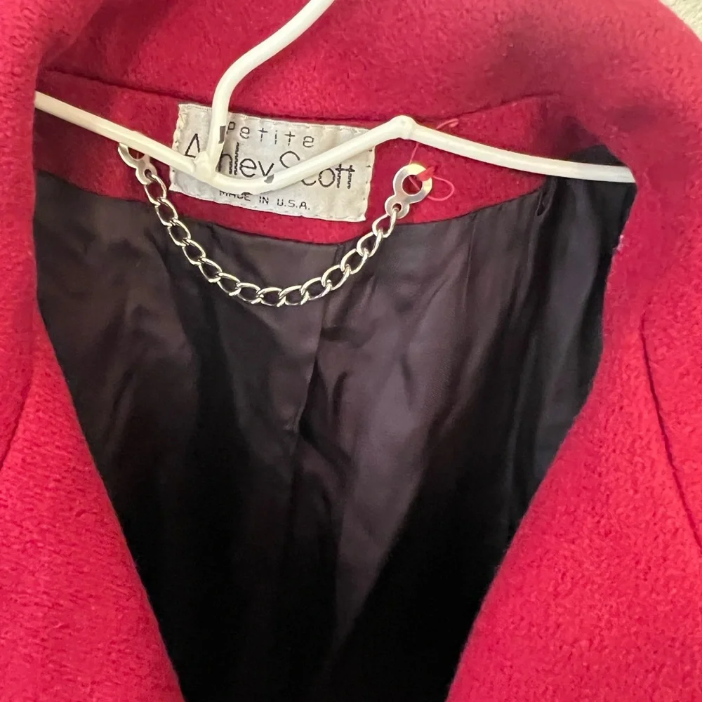 💯percent  pure wool Ashley Scott cot,color red - Picture 6 of 15